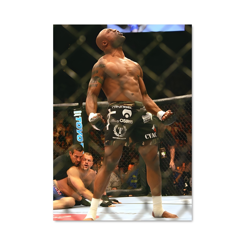 Poster The Iceman's Legacy – affiche MMA